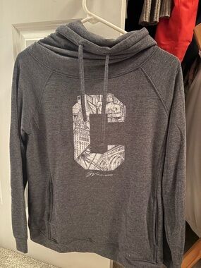 Women’s Cleveland Gray Pullover Hoodie Sweatshirt